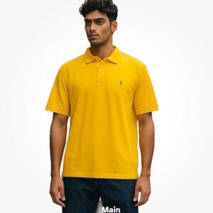 Men's Polo Shirt NWT Size Medium Sunshine Yellow The Original ARIZONA Jean Co